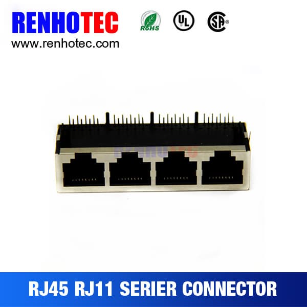 crimp for rj45 connector jack rj45 metal connector